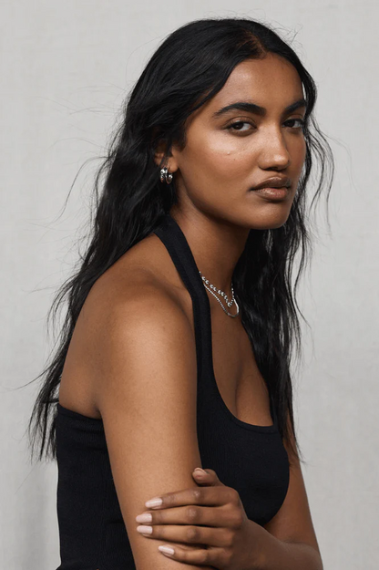 Bianca Mini Hoops - Silver
