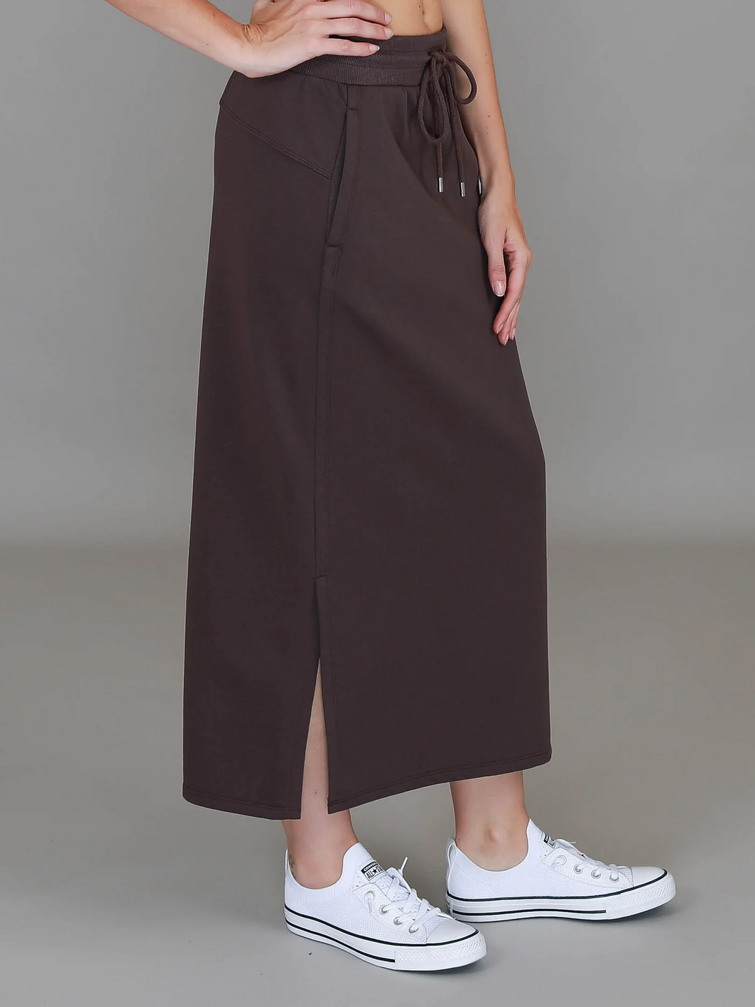 Roberta Midi Skirt - Truffle