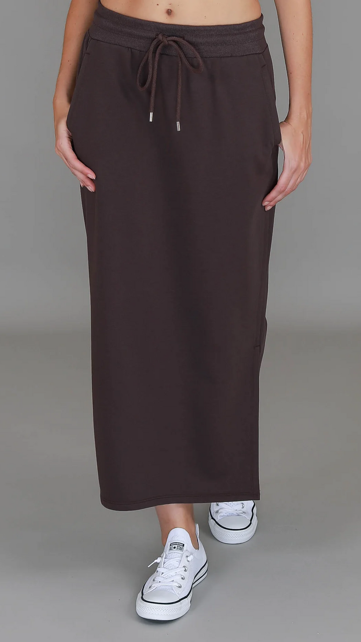Roberta Midi Skirt - Truffle