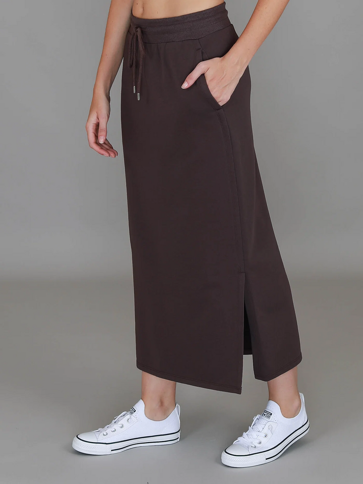 Roberta Midi Skirt - Truffle