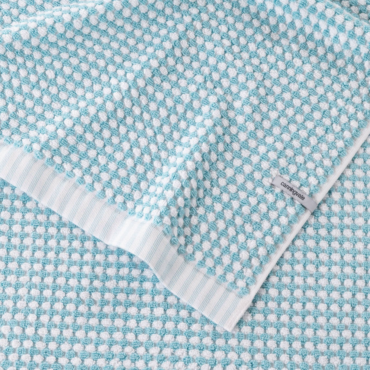 Royal Splendour Moda Bath Towel - Aqua Foam