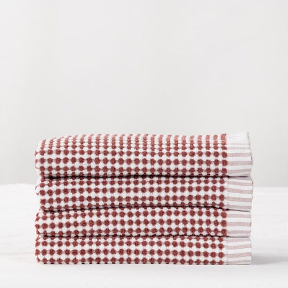 Royal Splendour Moda Extra Large Hand Towel - Spice