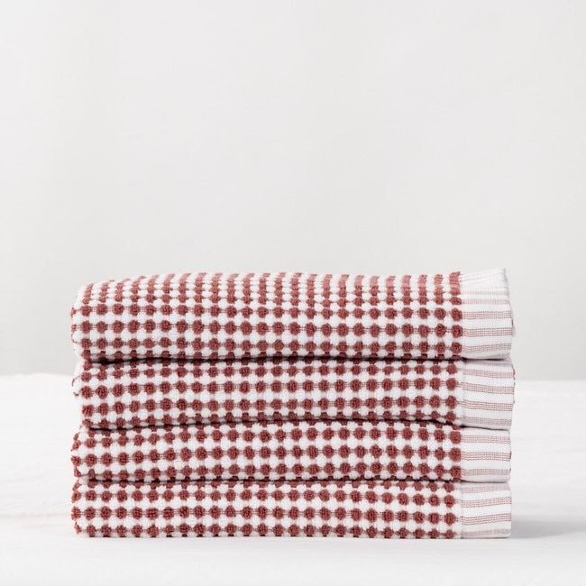 Royal Splendour Moda Extra Large Hand Towel - Spice