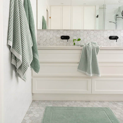 Royal Splendour Moda Bath Towel - Eucalyptus