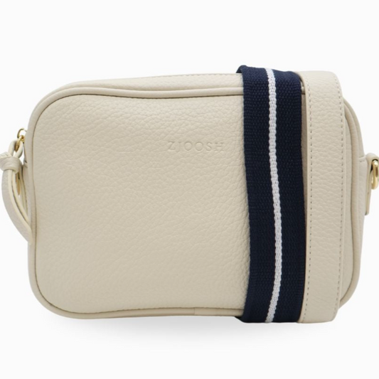 Ruby Sports Cross Body Bag - Ecru