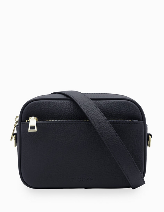 Ruby London Check Cross Body Bag – Navy