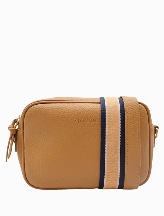 Ruby Sports Cross Body Bag - Tan