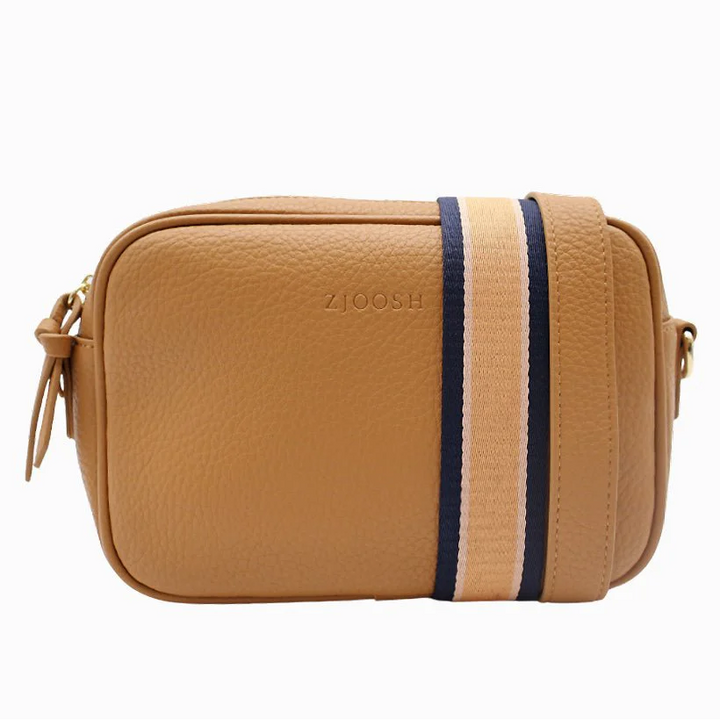 Ruby Sports Cross Body Bag - Tan