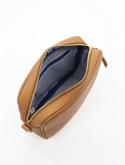 Ruby Sports Cross Body Bag - Tan