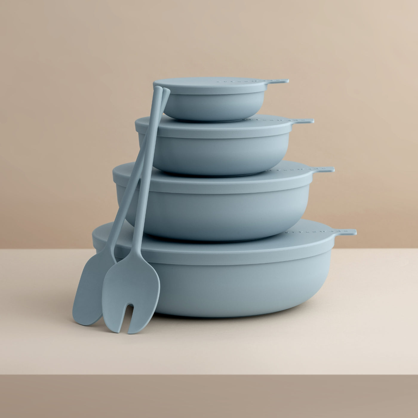 Salad Server Set - Sky