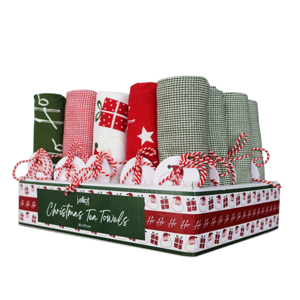 Santa Gift Tea Towels