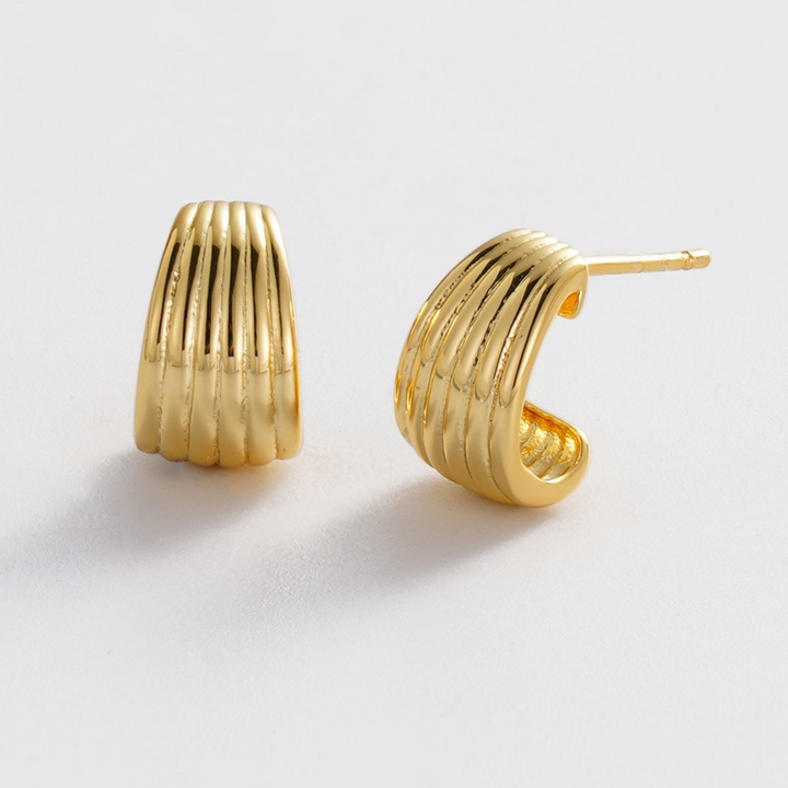 Sasha Hoop Small - Gold