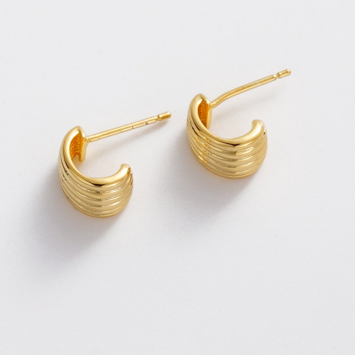 Sasha Hoop Small - Gold