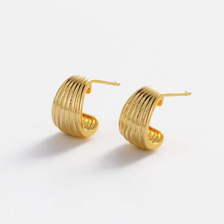 Sasha Hoop Small - Gold