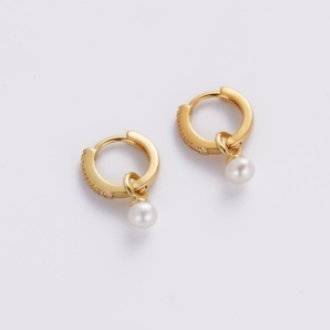Scarlette Hoop – Gold by Zafino