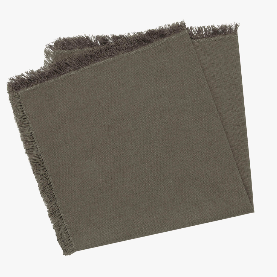 Otto Napkin Set - Olive