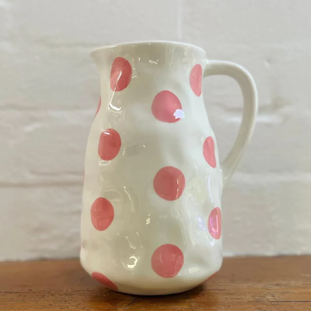 Large Spot Jug - Pink