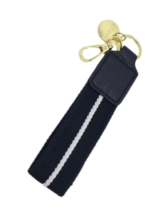 Odie Keyring - Navy White