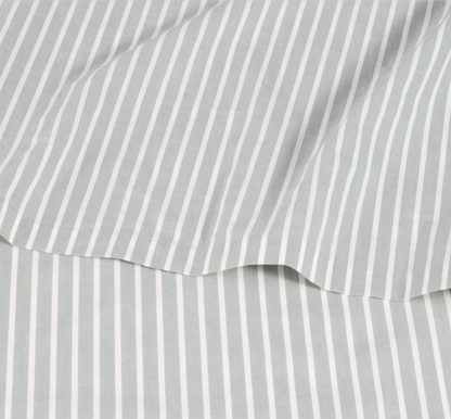 Modella Oxford Stripe Sheet Set (King) - Gum