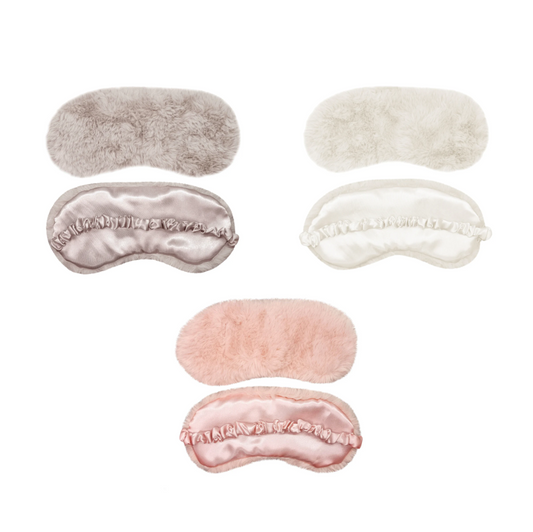 Layla Faux Fur Eye Mask