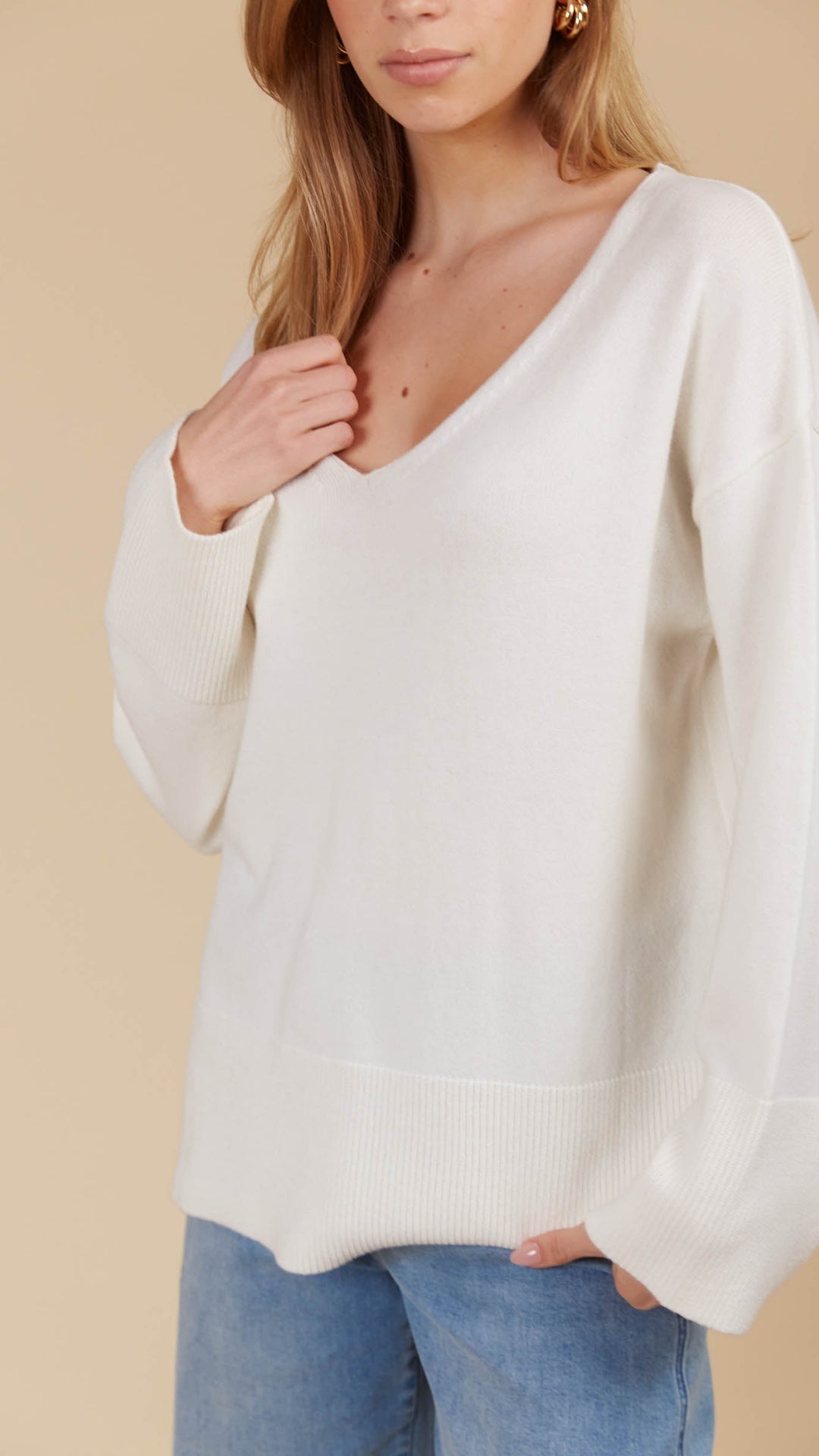 Selene Jumper - Ivory
