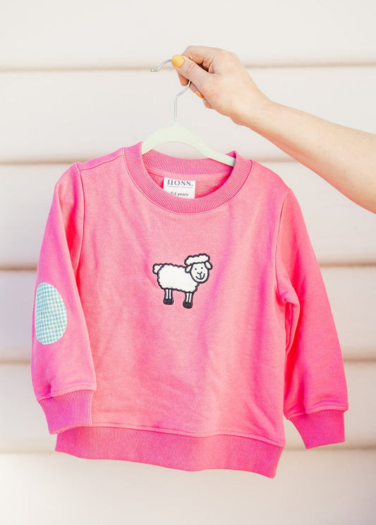 Sheep Jumper - Hot Pink
