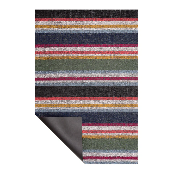 Shuffle Stripe Utility Mat - Petunia