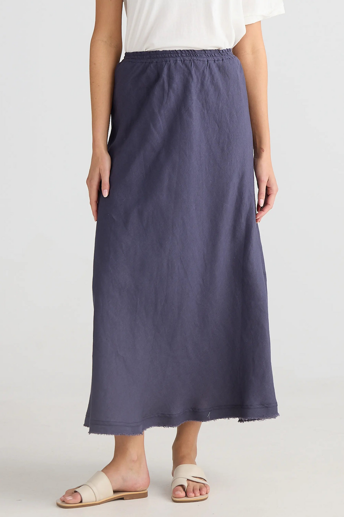 Sicily Skirt - Indigo Ash
