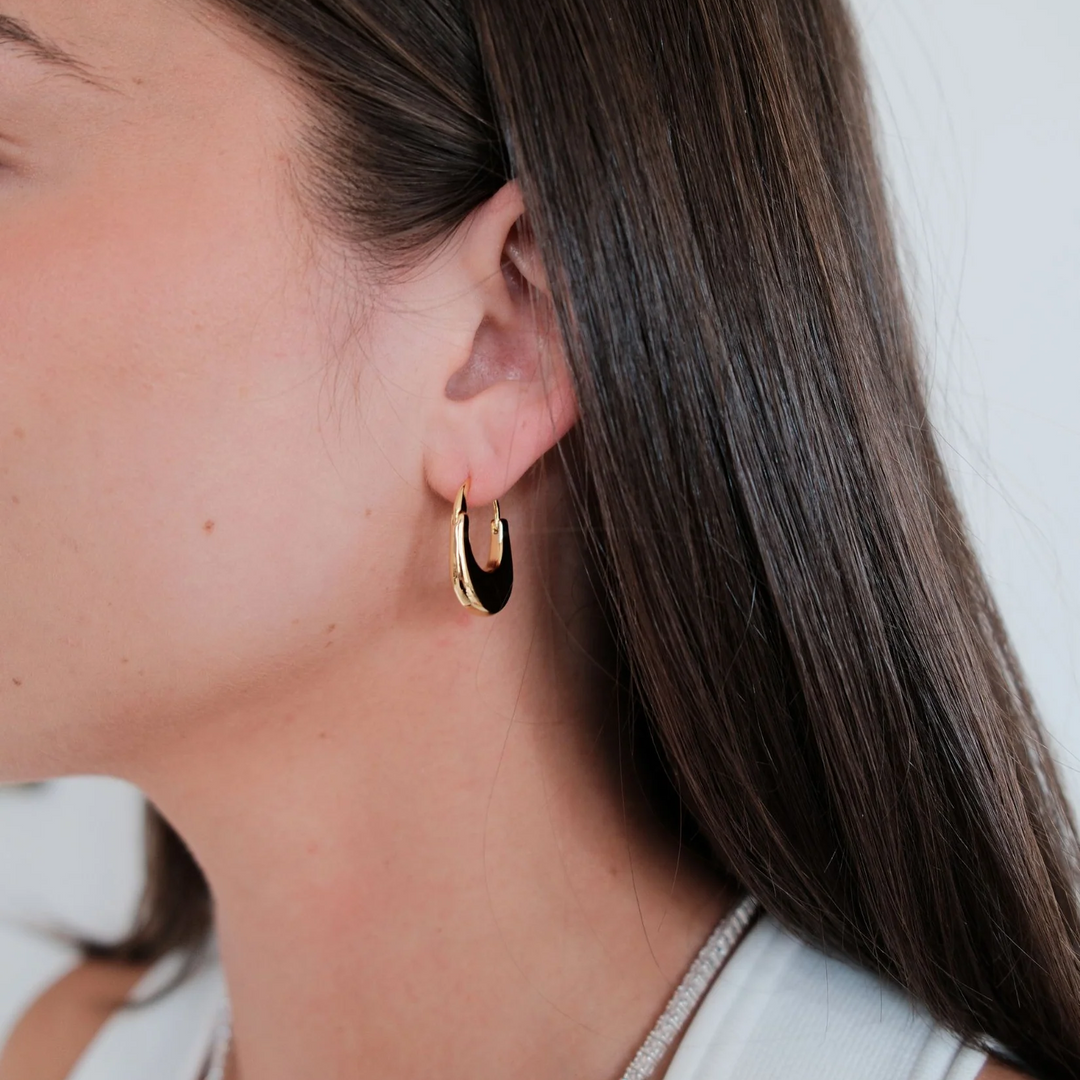 Sienna Hoop – Gold