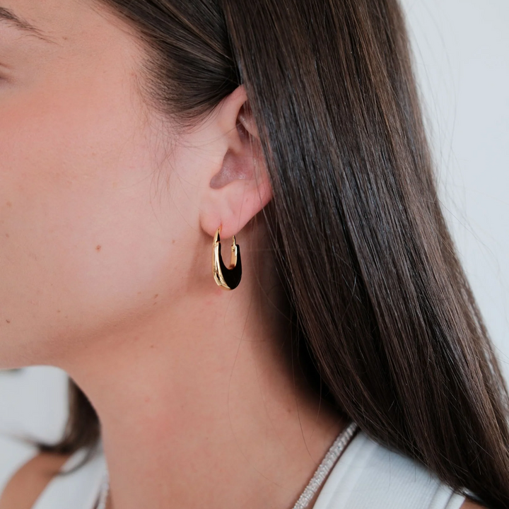 Sienna Hoop – Gold