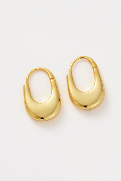 Sienna Hoop – Gold