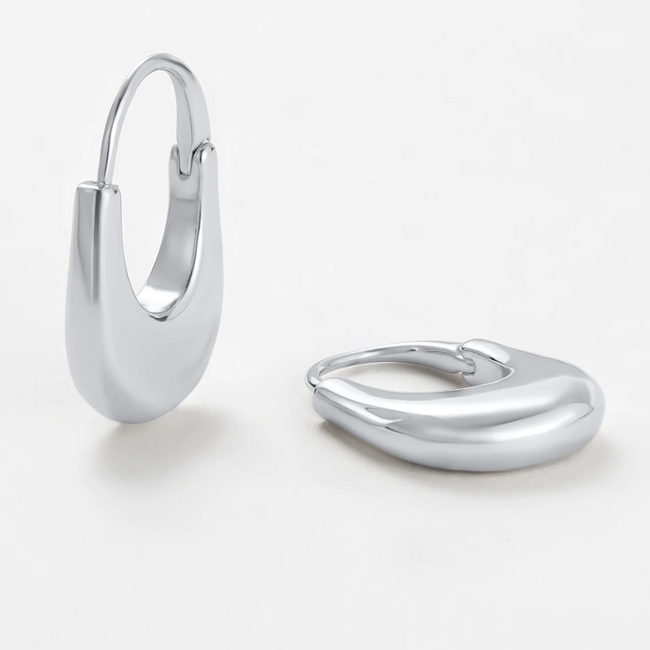 Sienna Hoop – Silver