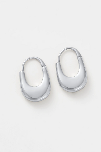 Sienna Hoop – Silver