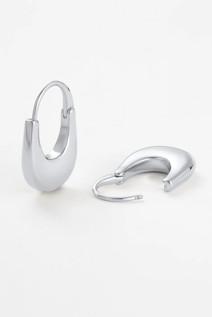 Sienna Hoop – Silver