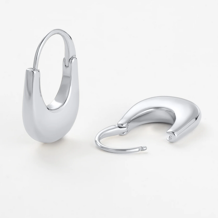 Sienna Hoop – Silver