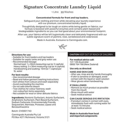 Signature Concentrate Laundry Liquid - 1L