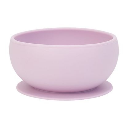 Silicone Suction Bowl - Lilac