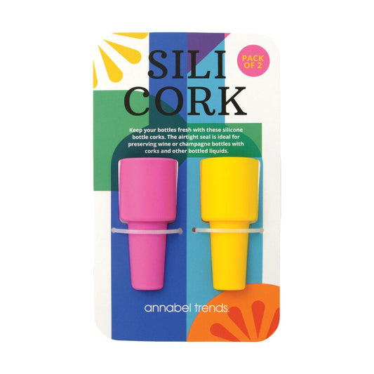 Silicork Wine Stopper (2 Pack)