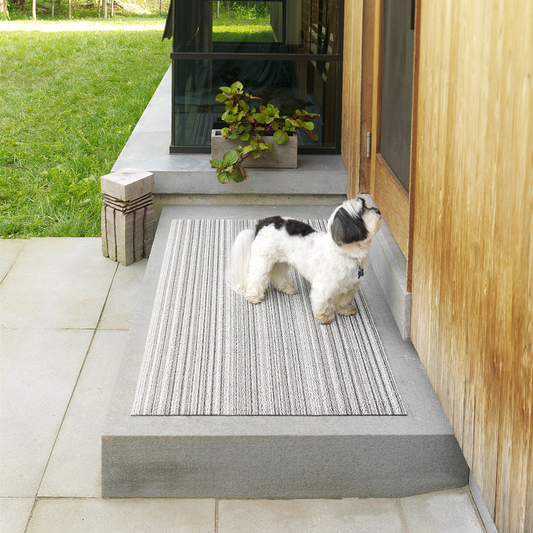 Skinny Stripe Doormat - Birch