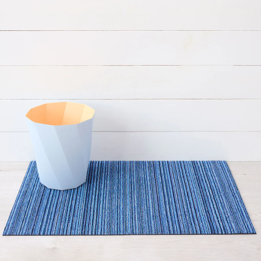 Skinny Stripe Utility Mat -  Ocean