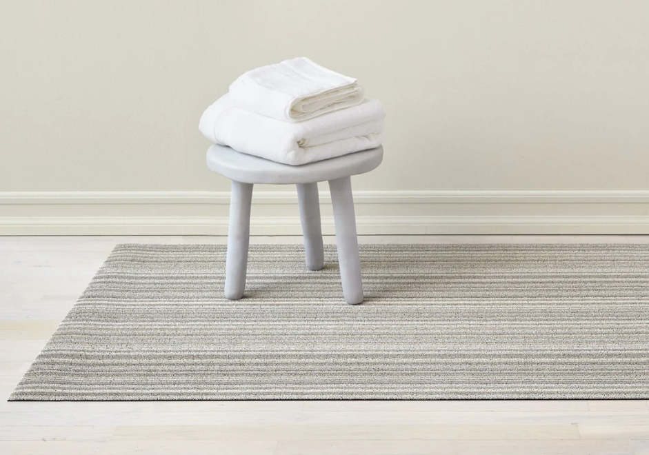 Skinny Stripe Doormat - Birch