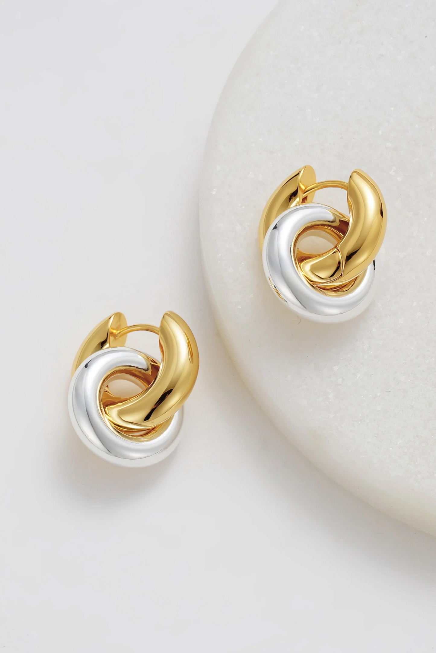 Skye Hoop – Gold/Silver