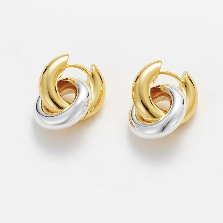 Skye Hoop – Gold/Silver