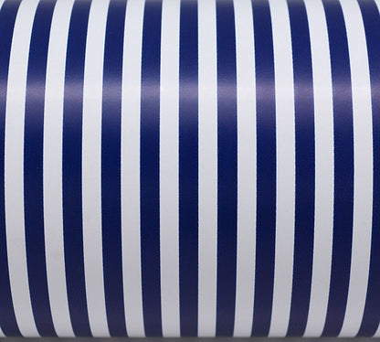Slimline Stripe Gift Wrap - Navy On White
