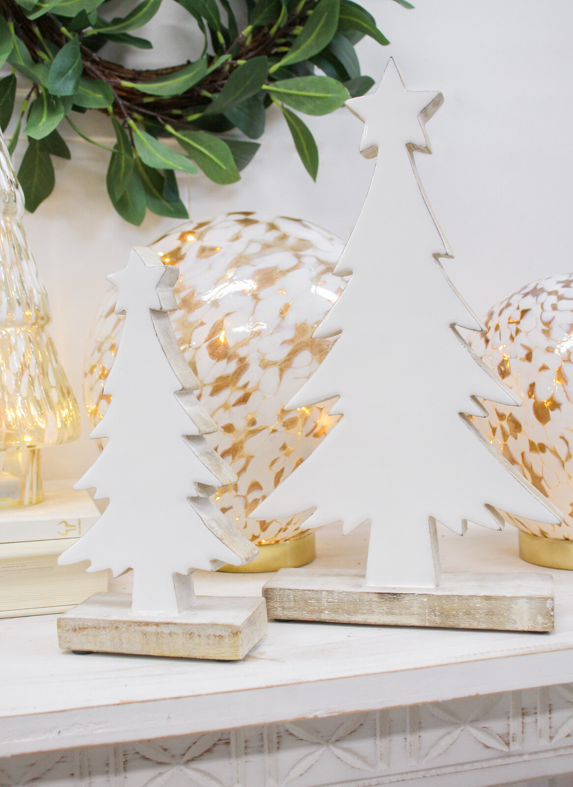 Small Xmas Tree - White