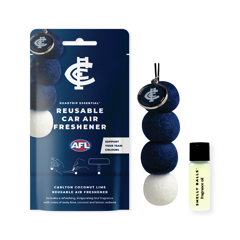Smelly Balls AFL Carlton Blues - Coconut & Lime