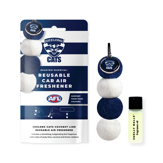 Smelly Balls AFL Geelong Cats - Coconut & Lime