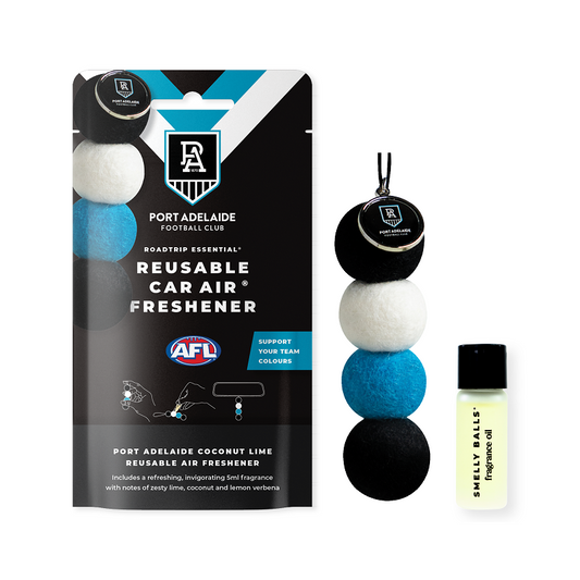 Smelly Balls AFL Port Adelaide Power - Coconut & Lime