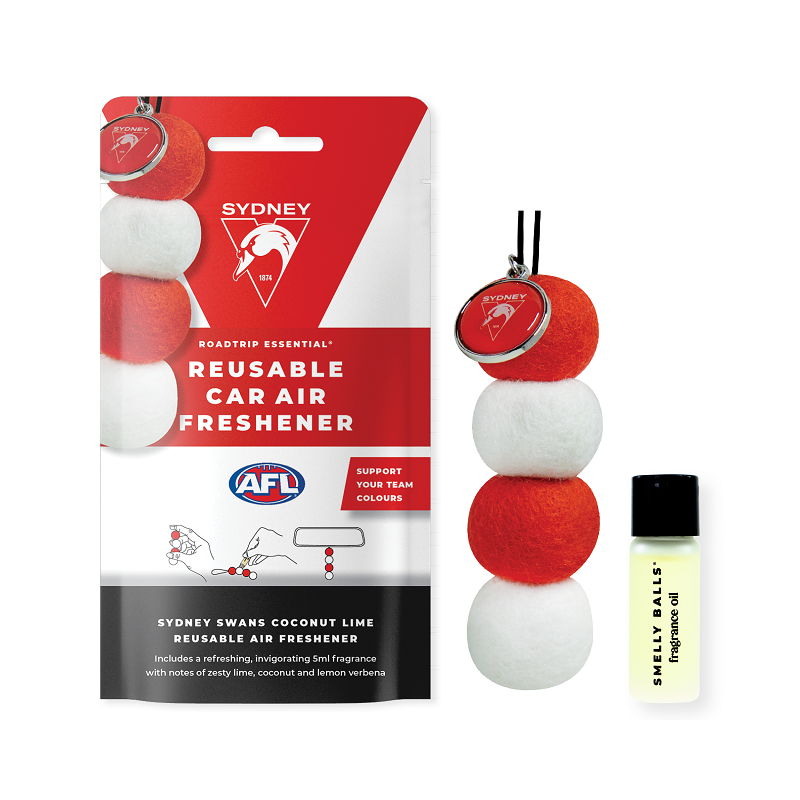 Smelly Balls AFL Sydney Swans - Coconut & Lime