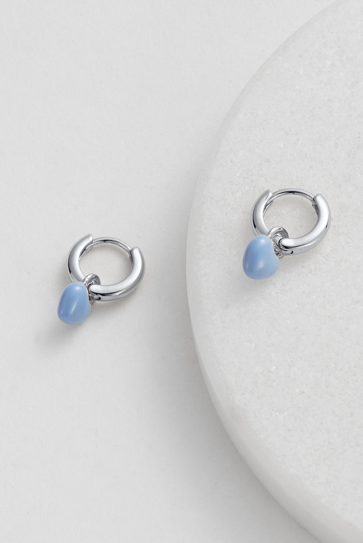 Sofia Hoop – Blue/Silver
